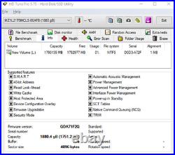 Samsung PM9A3 1.88TB Rev1 M. 2 NVMe 22110 PCIe 4.0x4 MZ1L21T9HCLS-00AFB Healt88% Samsung PM9A3 1.88TB Rev1 M. 2 NVMe 22110 PCIe 4.0x4 MZ1L21T9HCLS-00AFB Healt88%