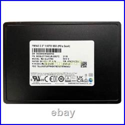 Samsung PM9A3 1.92TB U. 2 SSD PCIE 4.0 NVME MZ-QL21T90 MZQL21T9HCJR-00B7C