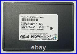 Samsung PM9A3 2.5 1.92TB SSD PCIe Gen4 MZ-QL21T90