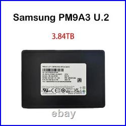 Samsung PM9A3 3.84TB Internal SSD PCIE NVME U. 2 MZ-QL23T80 MZQL23T8HCLS-00B7C