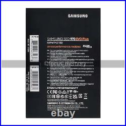 Samsung SSD 970 EVO Plus 1TB 2TB 500GB 250GB PCIe M. 2 (2280) NVMe 3500MB/s NVMe