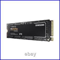 Samsung SSD 970 EVO Plus 2TB PCIe NVMe M. 2 2.0 TB Solid State Drive MZ-V7S2T0BW