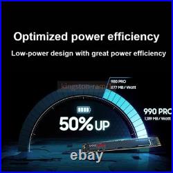 Samsung SSD 990 PRO 1TB 2TB 500GB PCIe Gen 4.0x4 Solid State Drive For Laptop