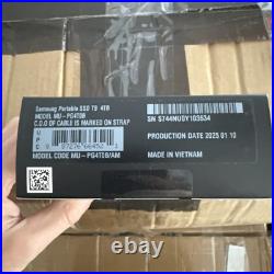 Samsung T9 4TB 2,000 MB/s Portable SSD USB 3.2 Gen. 2 Black (MU-PG4T0B/AM) Samsung T9 4TB 2,000 MB/s Portable SSD USB 3.2 Gen. 2 Black (MU-PG4T0B/AM)