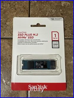 SanDisk 1TB SSD Plus M. 2 NVMe PCIe Gen 3.0 Internal SSD SDSSDA3N-1T00-G26