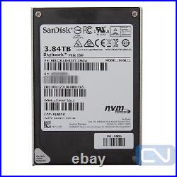 SanDisk Skyhawk SDLC2LLR-038T 3.84TB NVMe U. 2 2.5 15mm Solid State Drive SSD