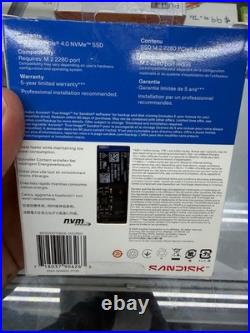 SanDisk WD Blue SN5100 M. 2 2280 2TB PCIe 4.0 Internal NVMe Solid State Drive