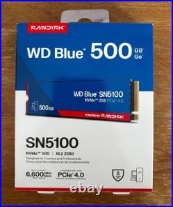 Sandisk WD 500GB SSD M. 2 2280 PCIe NVMe 4.0