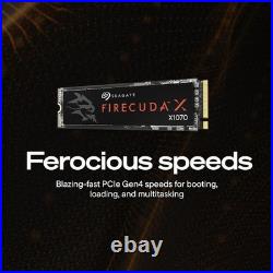 Seagate FireCuda 2TB X1070 Internal Solid State Drive SSD M. 2 PCIe Gen4