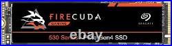 Seagate FireCuda 530 SSD M. 2 NVMe PCIe 4.0 Gen4 PS5 4TB R7300/W6900