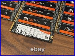 Seagate Firecuda 520 SSD 500GB PN 2TN300PCIe G4 X4 NVMe M. 2