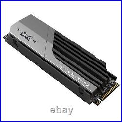 Silicon Power 2TB XS70 Nvme PCIe Gen4 M. 2 2280 SSD R/W Up to 7,300/6,800 MB/s