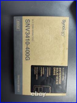 Synology SNV3410-400G 400GB M. 2 2280 NVMe PCIe Internal SSD Synology SNV3410-400G 400GB M. 2 2280 NVMe PCIe Internal SSD