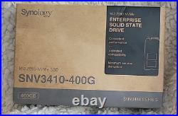 Synology SSD SNV3410-400G 400GB M. 2 2280 NVMe SSD SNV3410 Retail
