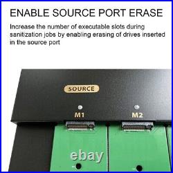 Systor 14 M. 2 NVMe PCIe Duplicator/Sanitizer 36GB/Min & Copy/Erase SATA HDD/SSD