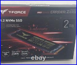 T-FORCE Cardea Zero Graphene Z440 2280 NVMe M. 2 PCIe 4.0 SSD 2TB PRE-OWNED^^