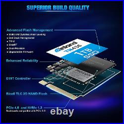 TN436 1TB M. 2 2230 SSD Pcie Gen 4.0X4 Nvme Internal Solid State Drive, 3D TLC NA