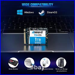 TN436 1TB M. 2 2230 SSD Pcie Gen 4.0X4 Nvme Internal Solid State Drive, 3D TLC NA