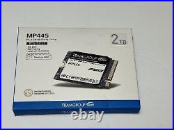 Team Group 2TB MP44S M. 2 2230 PCIe 4.0 NVMe STEAM Deck Compatible SSD