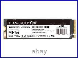 Team Group 4TB MP44 M. 2 2280 NVMe SSD PCIe 4.0 Laptop, Desktop, NUC & NAS SSD