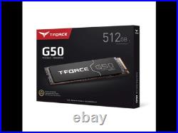 Team Group T-FORCE G50 512GB M. 2 2280 PCIe 4.0 NVMe Internal SSD