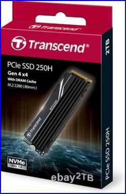 Transcend 2TB NVMe PCIe Gen4 x4 MTE250H M. 2 SSD Solid State Drive TS2TMTE250H 2T