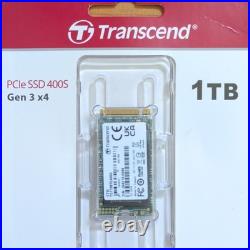 Transcend PCIe SSD 400S 1TB NVMe PCIe Gen3 x4 M. 2 2242 TS1TMTE400S