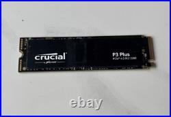 Used Crucial P3 Plus 2TB PCIe 4.0 NVMe M. 2 2280 SSD CT2000P3PSSD8