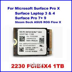 WD 2TB M. 2 2230 SSD NVMe PCIe4x4 PC SN740 For Steam Deck ASUS ROG Dell Laptop
