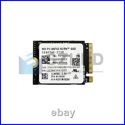 WD 2TB M. 2 2230 SSD NVMe PCIe4x4 PC SN740 For Steam Deck ASUS ROG Flow X Laptop