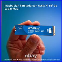WD 4TB Blue SN5000 NVMe Internal Solid State Drive SSD WDS400T4B0E
