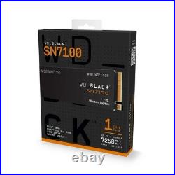 WD BLACK 1TB SN7100 M. 2 2280 Gen4 PCIe NVMe SSD Solid State Drive WDS100T4X0E