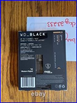 WD BLACK 1TB SN7100 M. 2 2280 Gen4 PCIe NVMe SSD Solid State Drive WDS100T4X0E