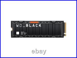 WD BLACK 1TB SN850X NVMe Internal Gaming Solid State Drive with Heatsink Works WD BLACK 1TB SN850X NVMe Internal Gaming Solid State Drive with Heatsink Works