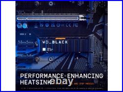 WD BLACK 1TB SN850X NVMe Internal Gaming Solid State Drive with Heatsink Works WD BLACK 1TB SN850X NVMe Internal Gaming Solid State Drive with Heatsink Works