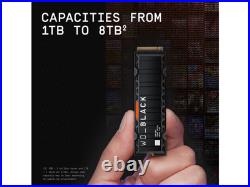 WD BLACK 1TB SN850X NVMe Internal Gaming Solid State Drive with Heatsink Works WD BLACK 1TB SN850X NVMe Internal Gaming Solid State Drive with Heatsink Works