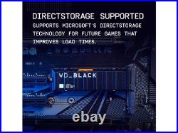WD BLACK 1TB SN850X NVMe Internal Gaming Solid State Drive with Heatsink Works WD BLACK 1TB SN850X NVMe Internal Gaming Solid State Drive with Heatsink Works