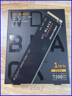 WD BLACK 1TB SN850X NVMe SSD Gen4 PCIe Up to 7,300 MB/s Internal SSD