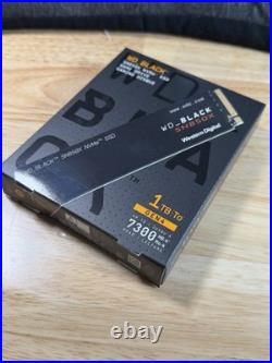WD BLACK 1TB SN850X NVMe SSD Gen4 PCIe Up to 7,300 MB/s Internal SSD