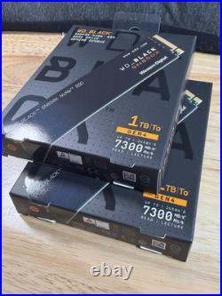 WD BLACK 1TB SN850X NVMe SSD Gen4 PCIe Up to 7,300 MB/s Internal SSD