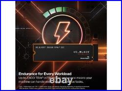 WD BLACK 2TB SN8100 NVMe SSD Internal Solid State Drive Gen 5 PCIe 5.0x4, M. 2