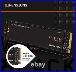 WD BLACK 2TB SN850 NVMe Internal Gaming SSD Solid State Drive WD BLACK 2TB SN850 NVMe Internal Gaming SSD Solid State Drive