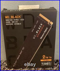 WD BLACK 2TB SN850X NVMe Internal Gaming SSD Solid State Drives-Gen4 PCIe, M. 2 WD BLACK 2TB SN850X NVMe Internal Gaming SSD Solid State Drives-Gen4 PCIe, M. 2