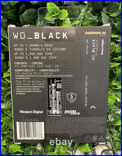 WD BLACK 4TB SN850X NVMe Internal Gaming SSD Solid State Drive Gen4 PCIe, M. 2