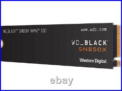 WD BLACK 4TB SSD SN850X NVMe M. 2 2280 PCIe 4.0 x4 Internal Solid State Drive WD BLACK 4TB SSD SN850X NVMe M. 2 2280 PCIe 4.0 x4 Internal Solid State Drive