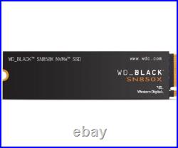 WD BLACK 8TB SN850X NVMe Internal Gaming SSD Solid State Drive Gen4 PCIe, M. 2