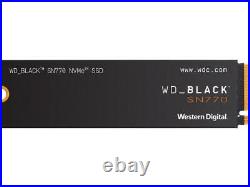 WD BLACK SN770 NVMe 2TB PCIe NVMe M. 2 2280 SSD Solid State Drive 5,150 MB/s