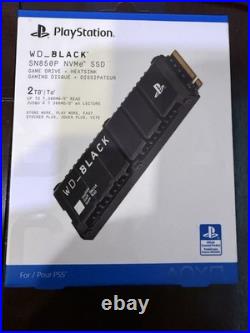 WD BLACK SN850P 2TB NVMe PCIe Internal SSD for PS5 consoles WDBBYV0020BNC New