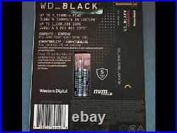 WD BLACK SN850X 2TB Internal SSD PCIe Gen 4 NVMe