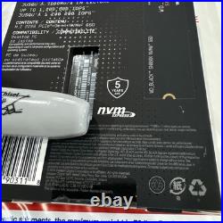 WD BLACK SN850X 8TB Gen4 M. 2 SSD WDS800T2X0E NEW SEALED